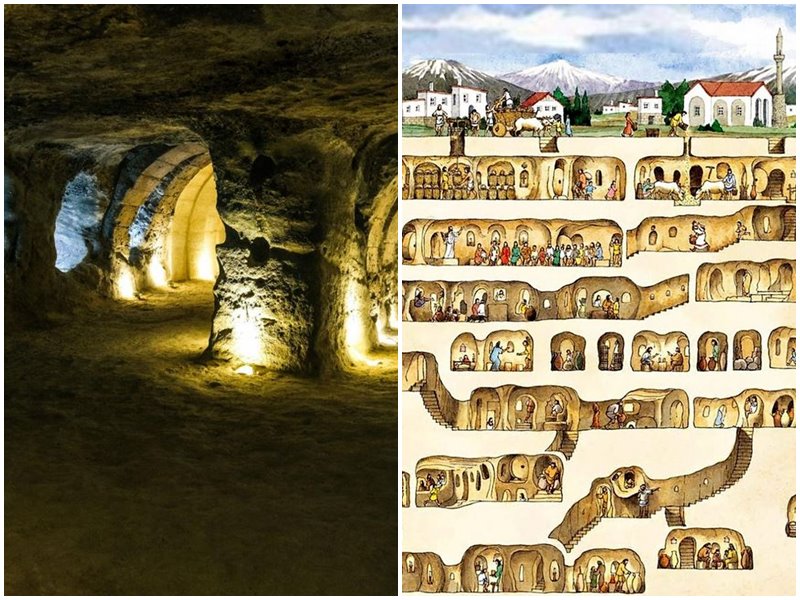 Cappadocia: Umujyi w'Amayobera Wubatswe mu Mabuye no Munsi y'Ubutaka