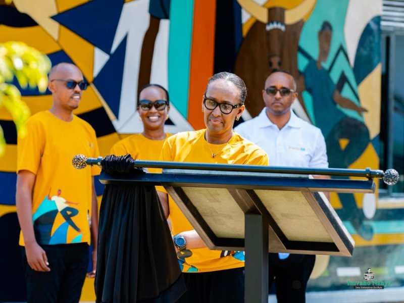 Jeannette Kagame yafunguye ‘Imbuto Hub' yagenewe ibikorwa biteza imbere abaturage 