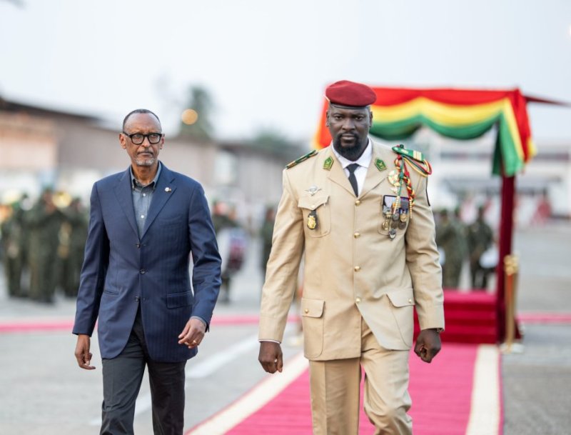 Perezida Kagame yongeye gushimangira icyazahura Afurika mu ruzinduko rwe muri Guinea