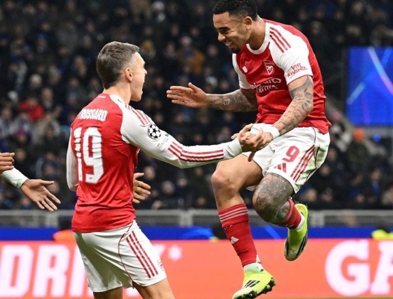 UEFA Champions League: Arsenal yatsinze Inter Milan, yandika amateka 