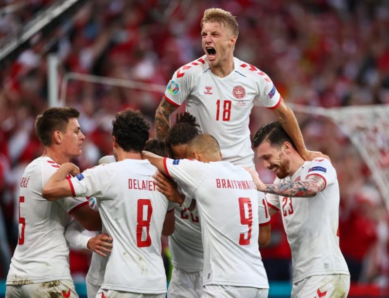 Euro 2020:Denmark yakoze ibitangaza igera muri 1/16 cy'irangiza mu gihe Ababiligi bakomeje umuvuduko