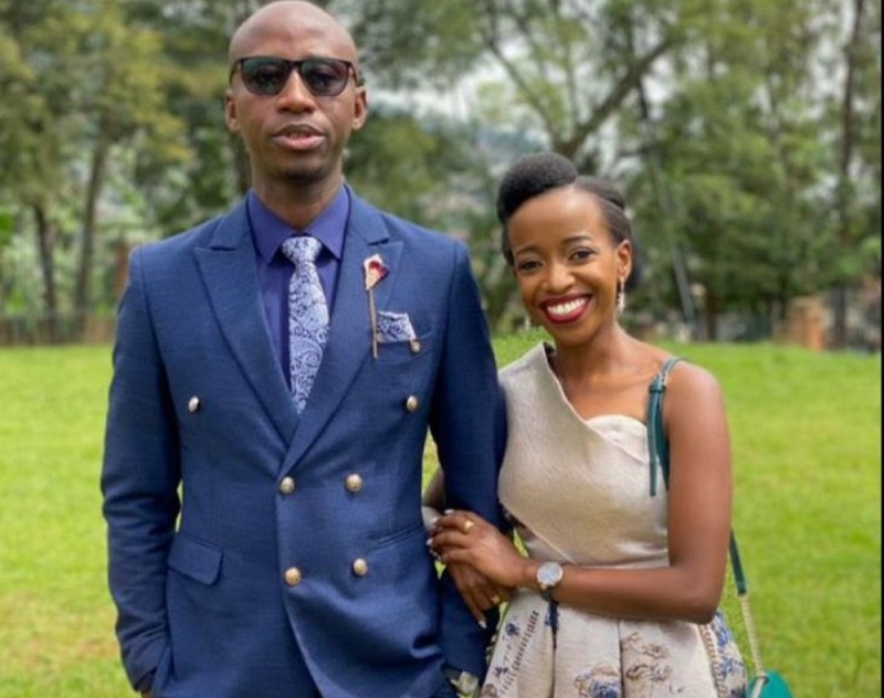 Umunyamakuru Ariane Uwamahoro yasezeranye n'umukunzi we imbere y'amategeko{AMAFOTO}