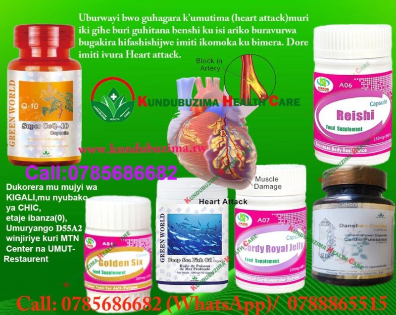 UBURWAYI BWO GUHAGARA K'UMUTIMA (HEART ATTACK)MURI IKI GIHE BURI GUHITANA BENSHI KU ISI ARIKO BURAVURWA BUGAKIRA HIFASHISHIJWE IMITI IKOMOKA KU BIMERA. DORE IMITI IVURA HEART ATTACK.