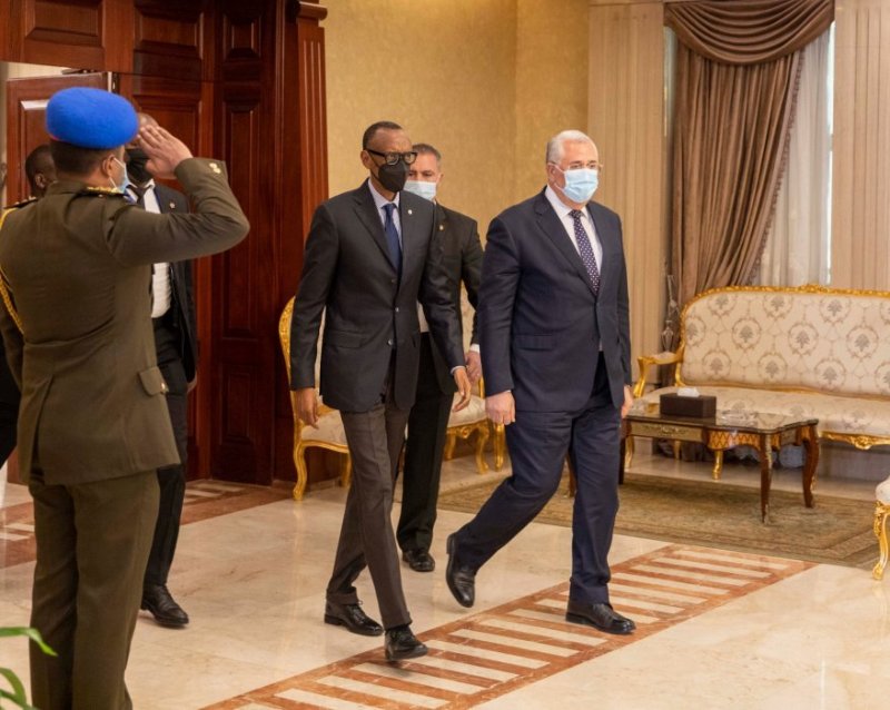 Perezida Kagame yagiriye uruzinduko rw'akazi mu gihugu cya Misiri