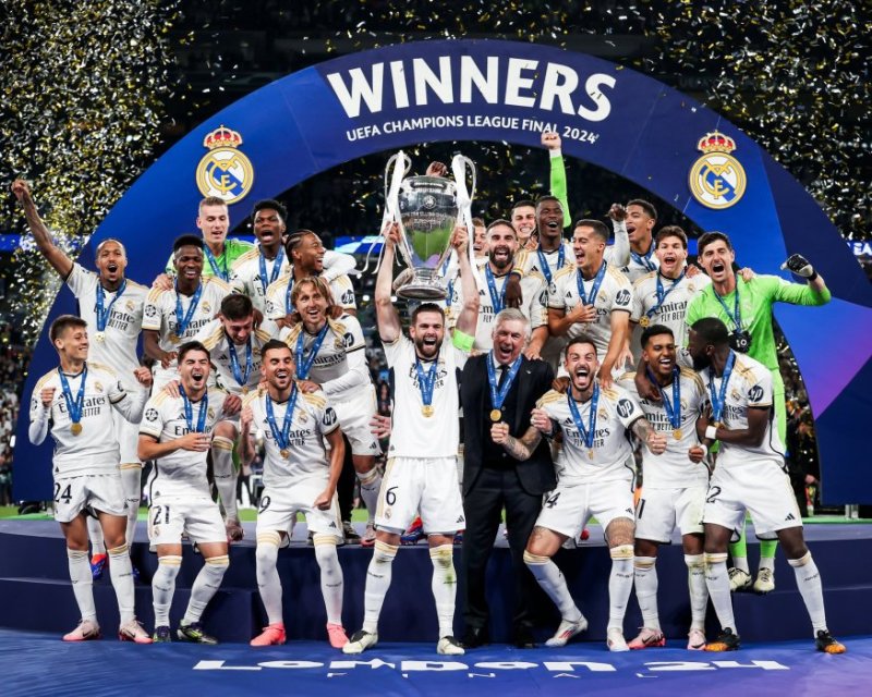 Real Madrid yatwaye igikombe cya 15 cya UEFA Champions League 