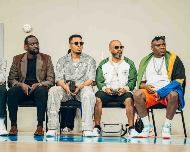 Umujyanama wa Diamond ari i Kigali mu gushyira akadomo ku ndirimbo na Bruce Melodie