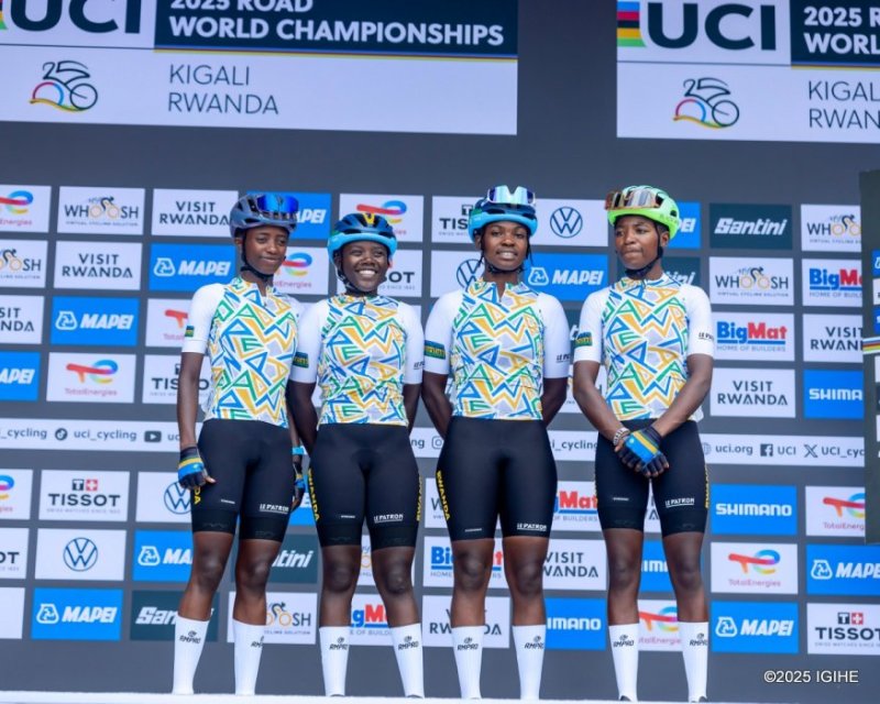 U Rwanda ruhagarariwe n'abakinnyi bane
