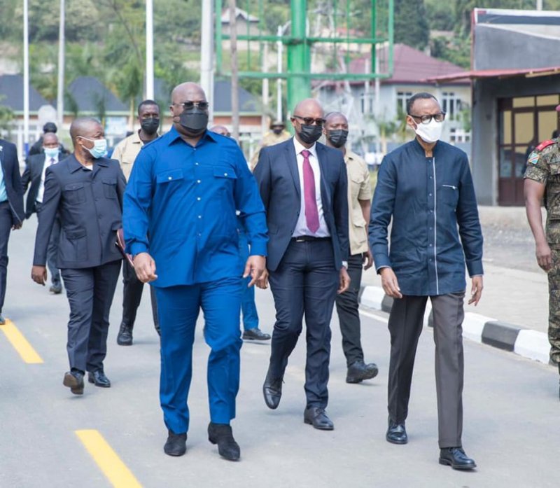 Perezida Kagame aragirana ibiganiro na Tshisekedi bahurira muri Angola